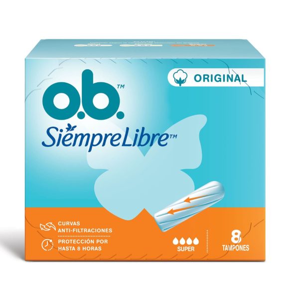 Ob Tampones Originales Super (8 Unidades)