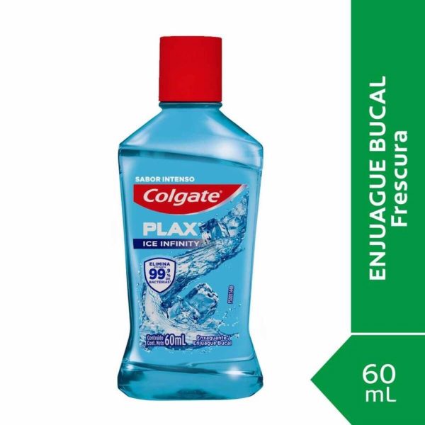 COLGATE PLAX ZERO ICE INFINITY x60 ml