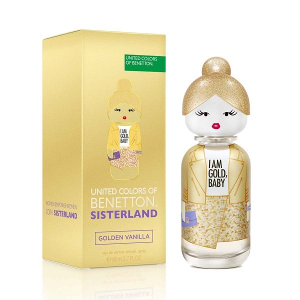 BENETTON PERFUME DE MUJER SISTERLAND GOLDEN x80 ml