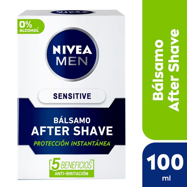 NIVEA FOR MEN ENSITIVE LOCIÓN DE AFEITAR x100 ml